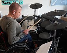 Image result for Funny Handicap Drum Set