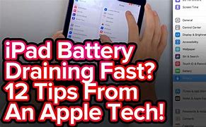 Image result for iPad Battery Draining Fast