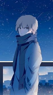 Image result for Anime Boy Scarf