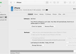 Image result for iTunes to Backup iPhone On Mac