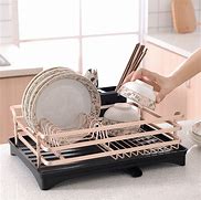 Image result for 24 Inch Wide Dish Drying Rack with Drip Tray