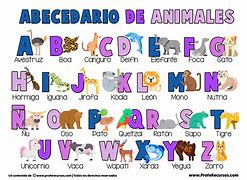 Image result for Abecedario Animales