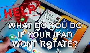 Image result for iPad Screen Won't Rotate