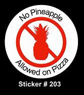 Image result for Pineaple Pizza No