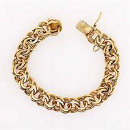Image result for 14K Gold Ring Bracelet Chain
