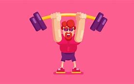 Image result for Weightlifter On Phone