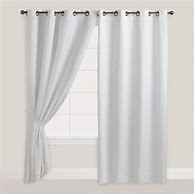 Image result for White Grommet Curtains