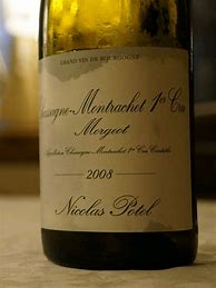 Image result for Nicolas Potel Chassagne Montrachet Morgeot