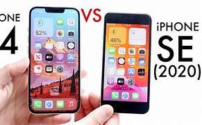 Image result for iPhone SE 2020 Next to iPhone 14 Pro