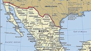 Image result for Northeast Mexico Map