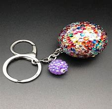 Image result for Big Size Round Ball Key Chain Holder