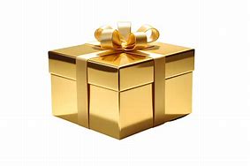 Image result for Gold Gift Boxes PNG