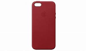 Image result for Apple iPhone SE Leather Case Red