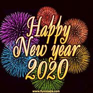 Image result for Fireworks Happy New Year Clock 2020