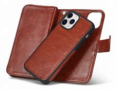 Image result for iPhone 12 Leather Tooled Magnetic Wallet Case