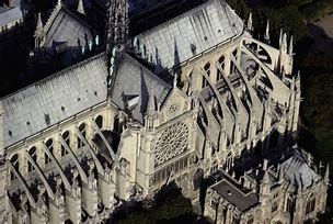 Image result for Aerial View of Notre Dame Cathedral