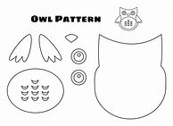 Image result for Cute Owl Cut Out Template