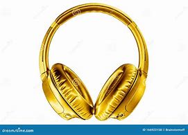 Image result for Vintage Gold Headphones