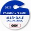 Image result for Custom Parking Hang Tags