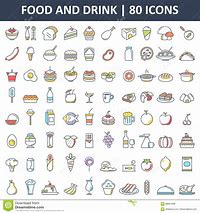 Image result for Food and Drink Flat Icons