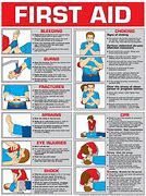 Image result for Emergency First Aid Poster