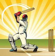 Image result for Cricket Batsman Clip Art