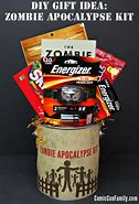 Image result for Zombie Apocalypse Survival Kit Gift