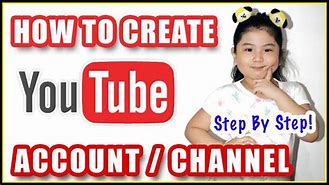 Image result for How to Create a YouTube Account On iPad