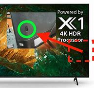 Image result for Xr77a80cj Power Button On TV