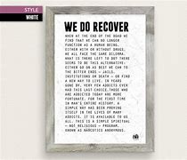 Image result for We Do Recover From Addiction