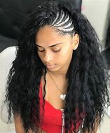 Image result for Scalp Braids with Weave