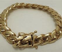 Image result for Men's Gold Curb Link Bracelet