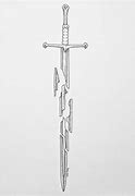 Image result for Narsil Sword Drawing