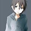 Image result for Anime Boy in Blue Hoodie