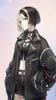 Image result for Pretty Goth Anime Girl