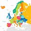 Image result for Regions in Europe Map 1920X1080