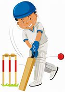 Image result for cricket player batting clip art