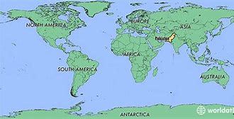 Image result for Pakistan in World Map