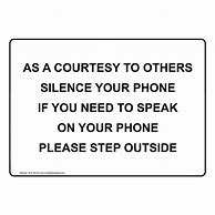 Image result for Cell Phone On Silent