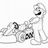 Image result for Mario Car Coloring Pages