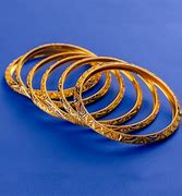 Image result for Gold Plated Bangle Bracelets