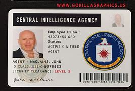 Image result for Department of Justice Identification Card