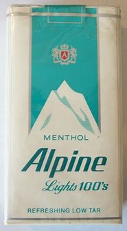 Image result for Alpine Cigarettes