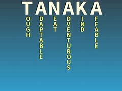 Image result for People with the Name Tanaka