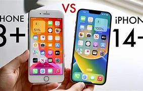 Image result for Apple iPhone 14 Pro vs iPhone 8 Plus