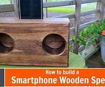 Image result for Phone Speaker Woodwn Easy DIY
