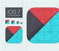 Image result for iOS 7 Icon Template