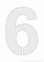 Image result for 6 Inch Number 9 Stencil