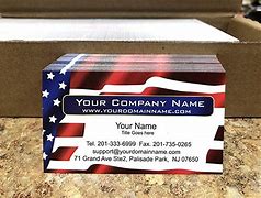 Image result for American Flag Paintbrush Business Cards