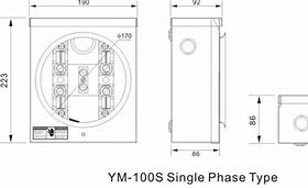 Image result for Electric Meter Dimensions